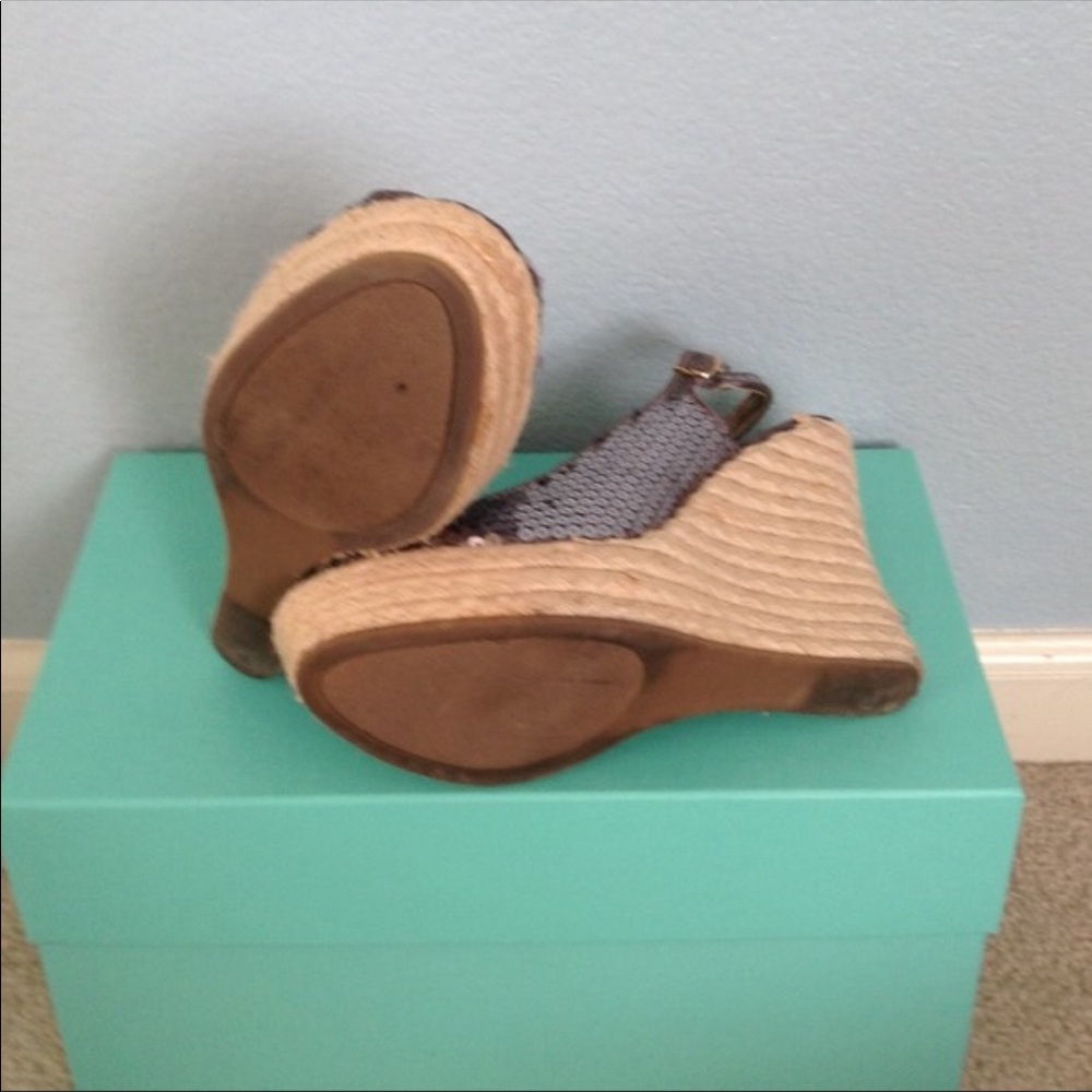 Sequin Wedges - Picture 2 of 2